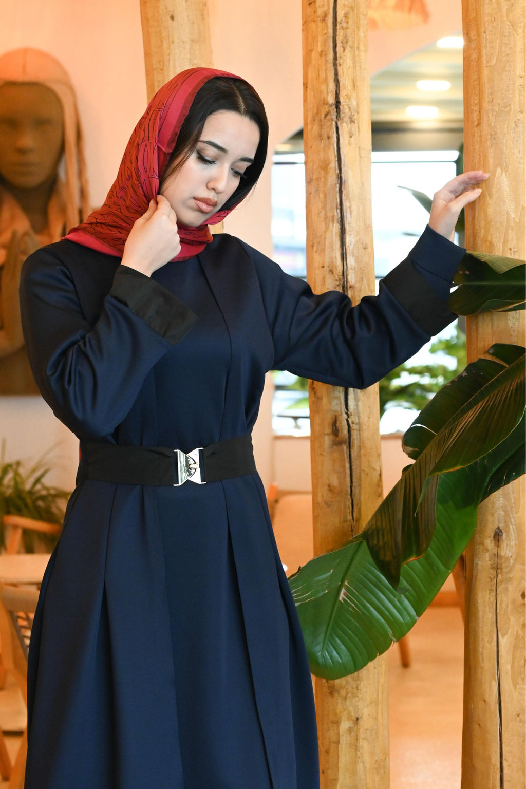 Abaya Ceket & Elbise Takım