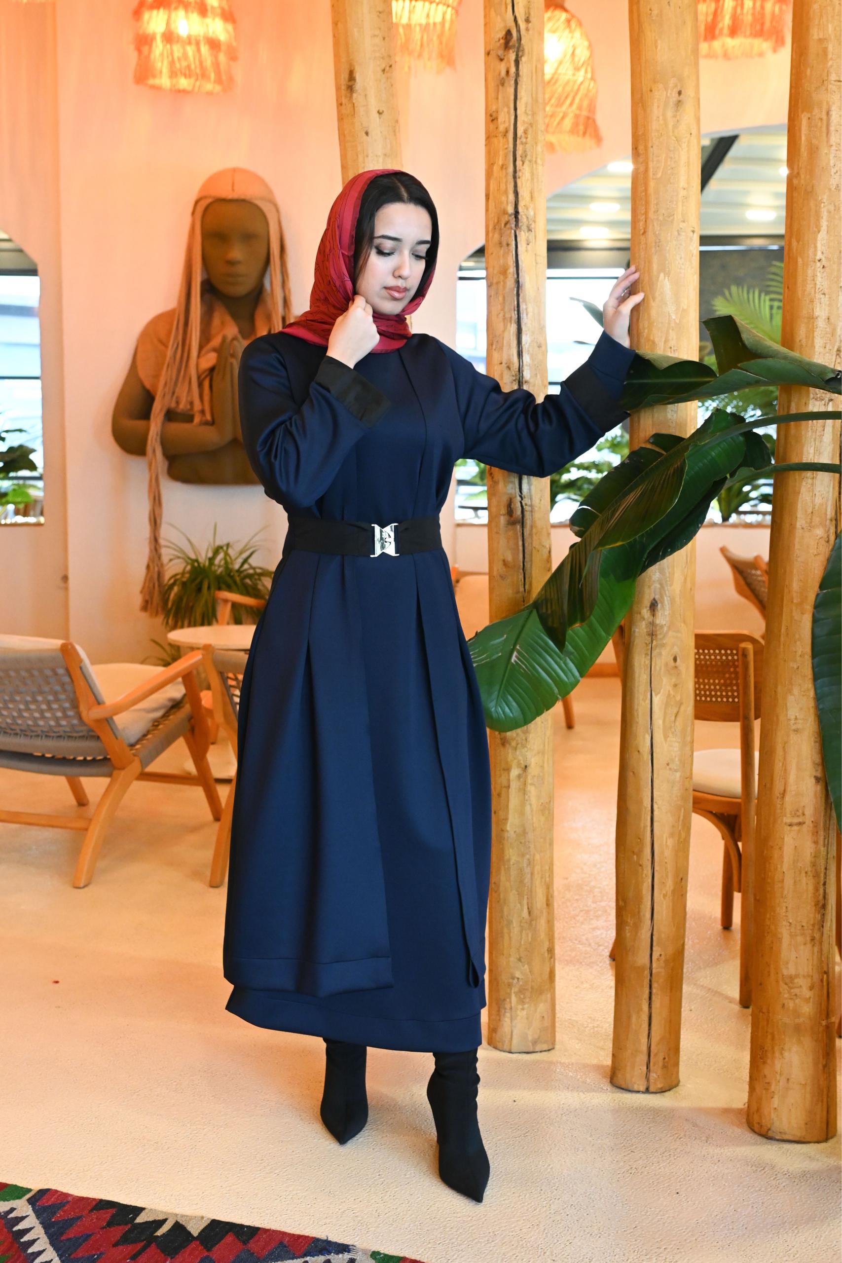 Abaya Ceket & Elbise Takım